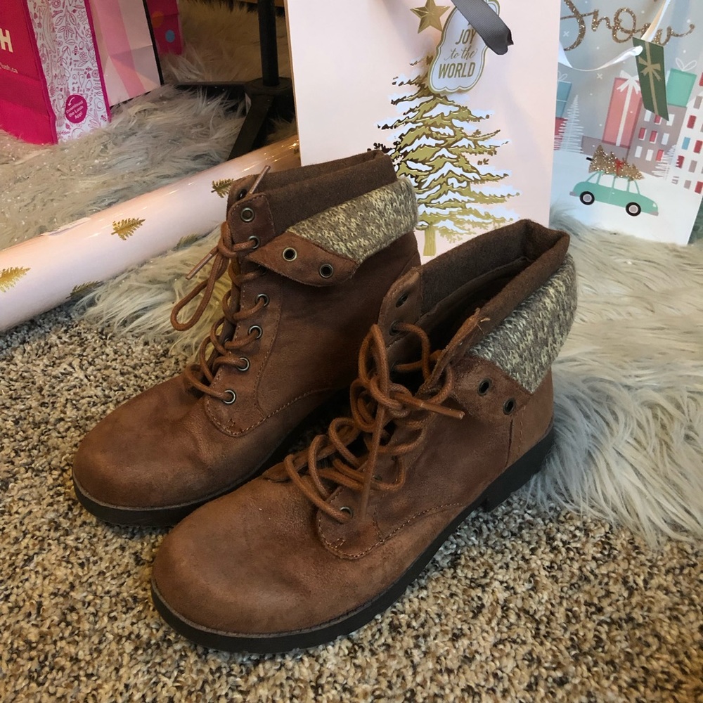 Short Brown Booties
